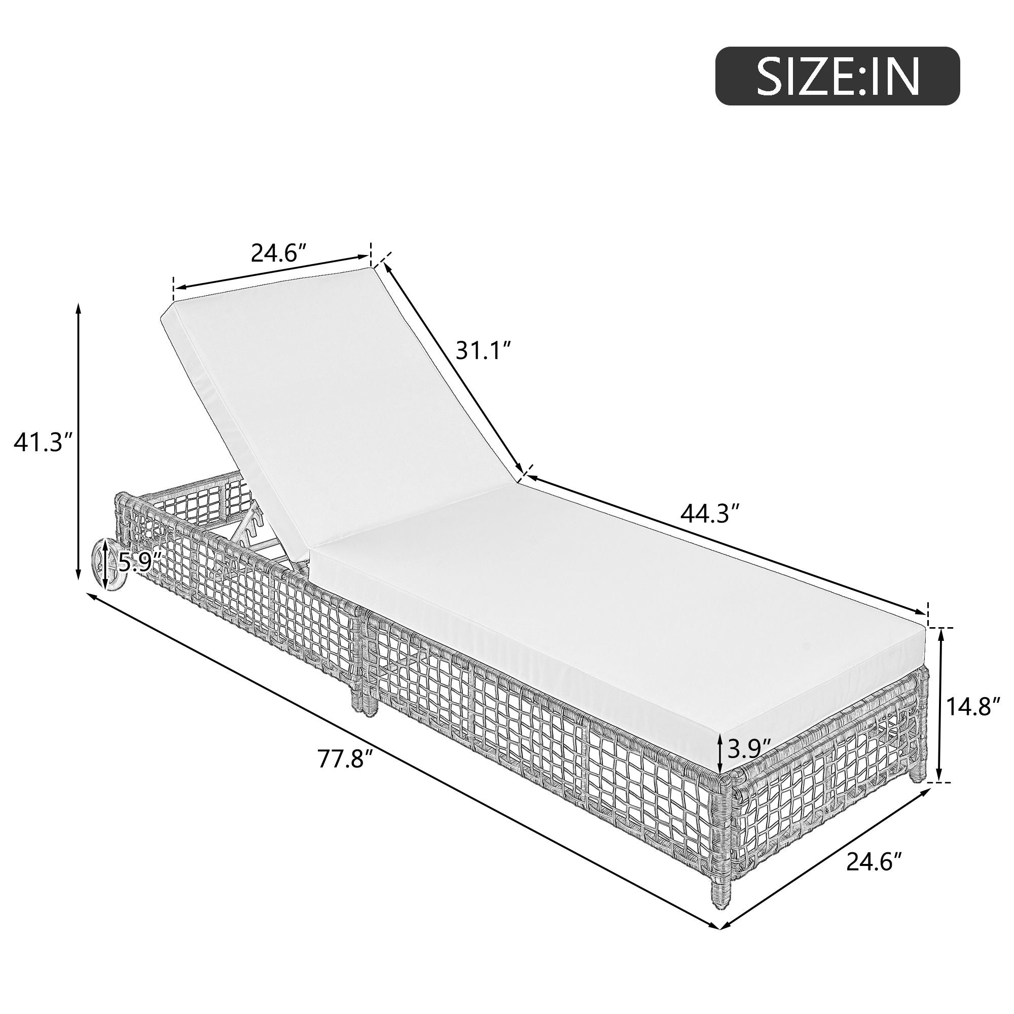 Outdoor Lounge Chair