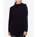 Betsy & Adam Women s Side Zip Hoodie With Removable Mask Black Size X-Small