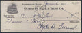 Clyde Turner (d. 1998) Bears HOF Signed/Autographed Check 121465