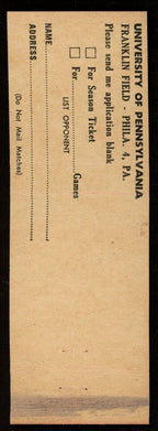 Vintage University of Pennsylvania Match Book Franklin Field Philadelphia 176811