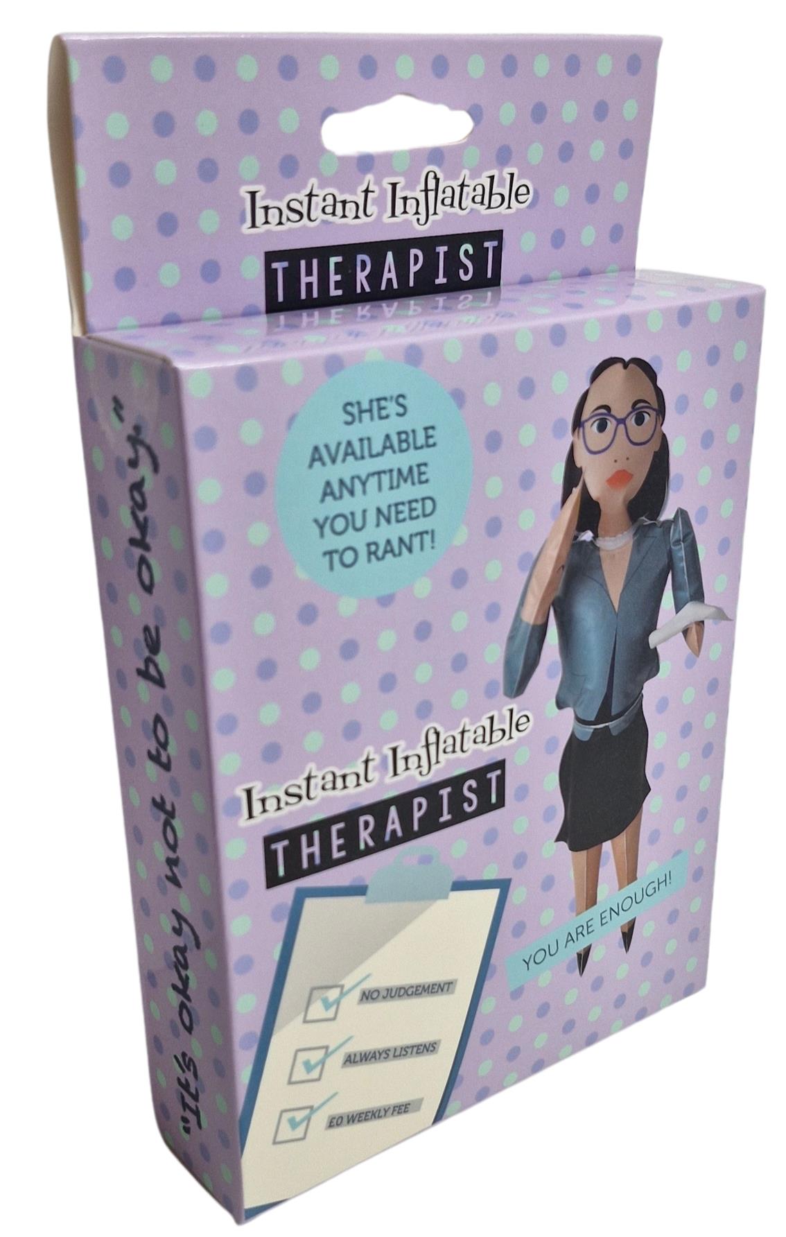 Inflatable Blow Up Therapist - RANT ANYTIME - Novelty Stocking Stuffer GaG Gift