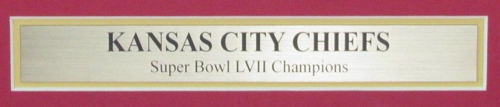 2023 Kansas City Star Newspaper Super Bowl Chiefs "Champs Again!" Framed 177479