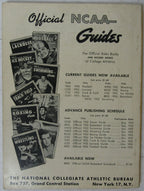 1952 Official Collegiate Football Record Book with John Lattner on Cover 144932