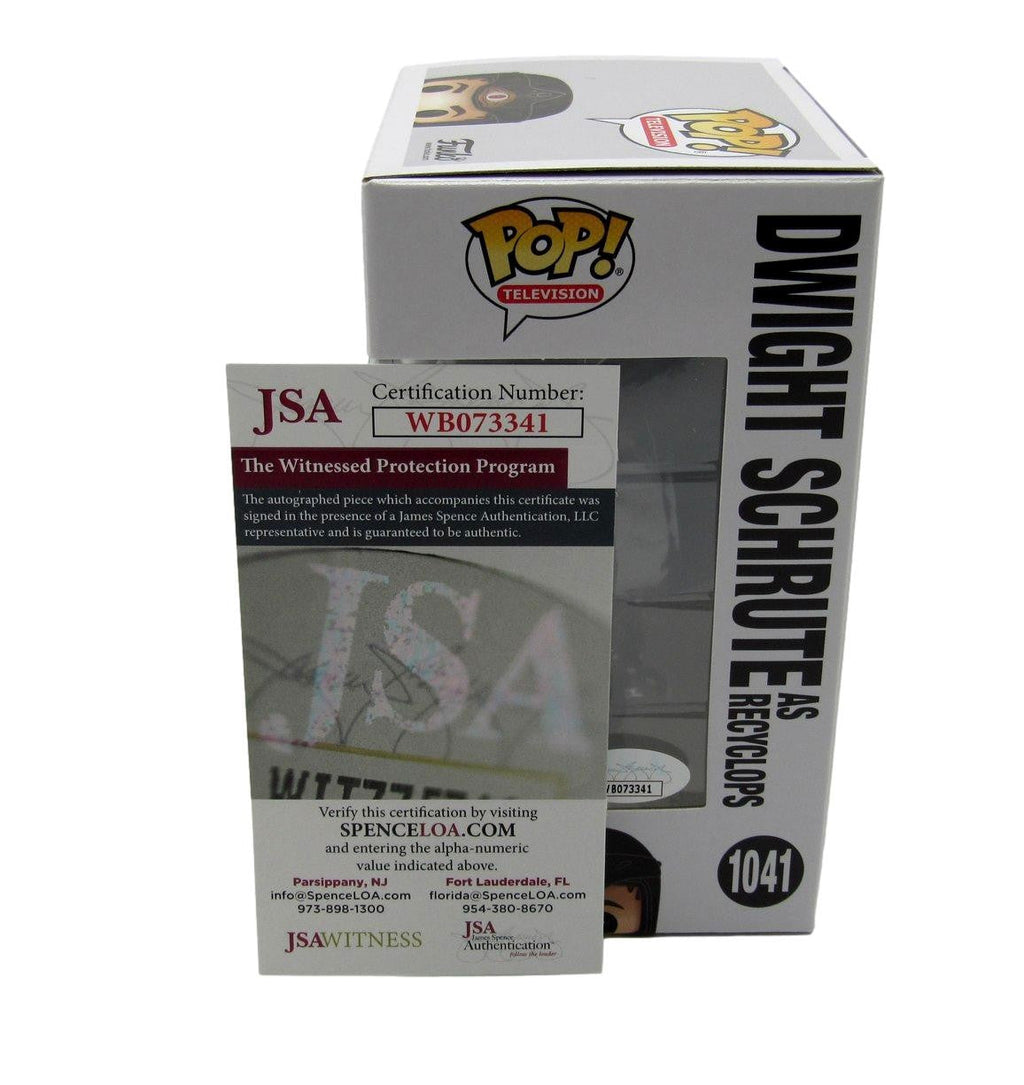 Rainn Wilson Autographed Funko Pop! #1041 Figurine "The Office" JSA 184717