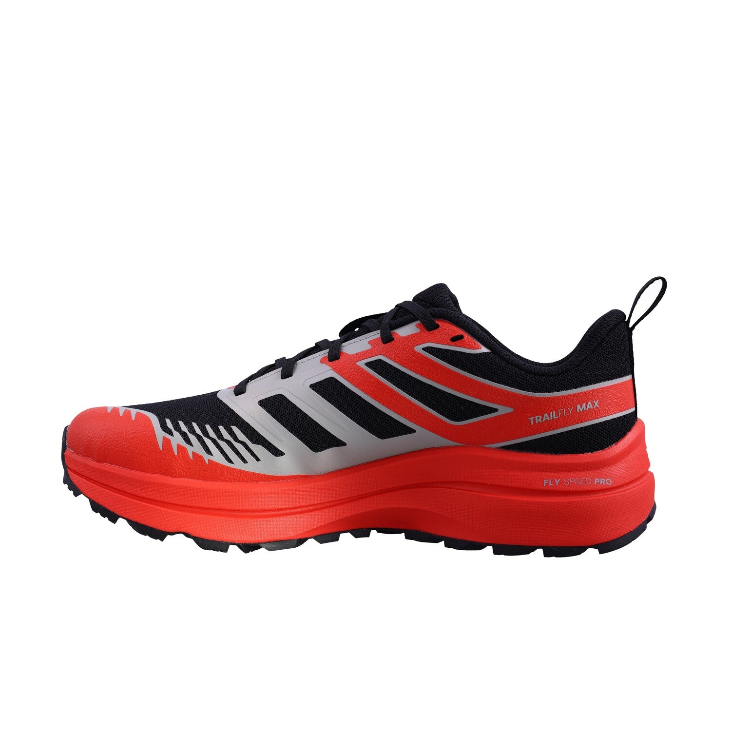 Trailfly  MAX // Black + Light Grey + Red