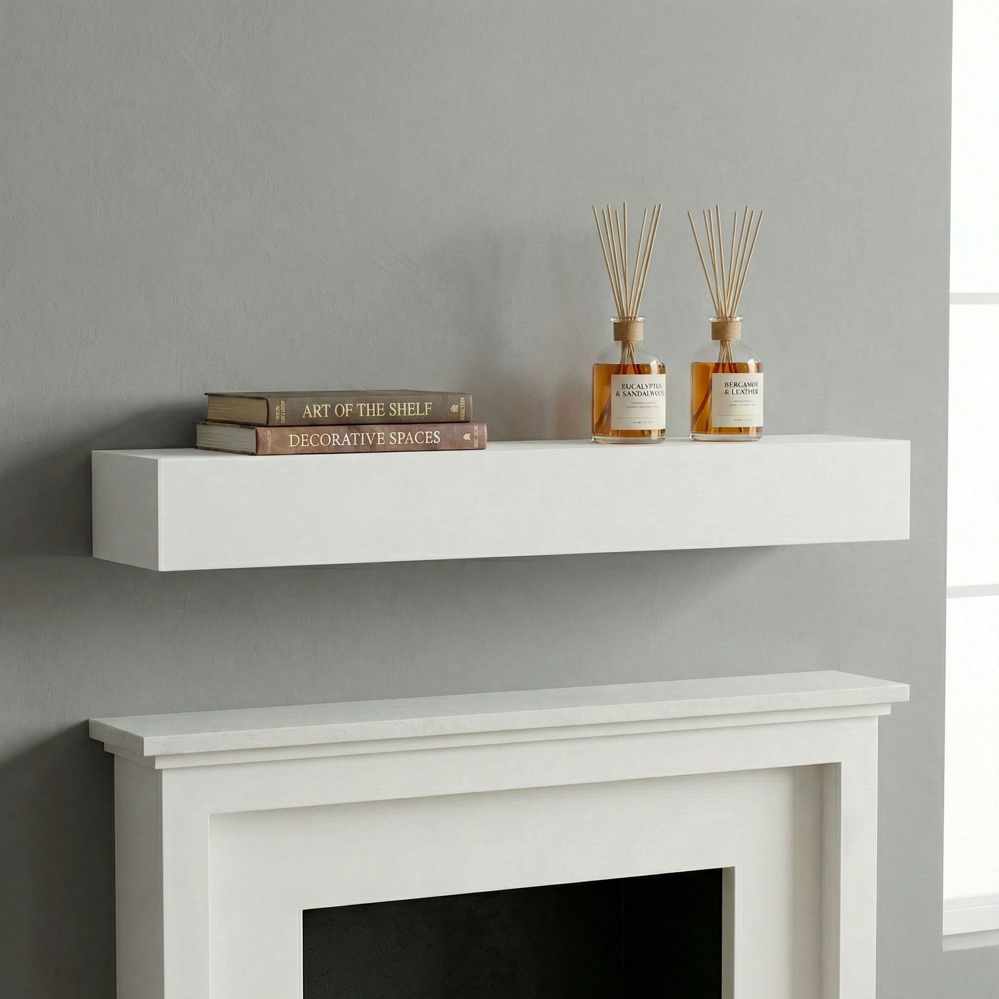 Fireplace Mantel Floating Shelf