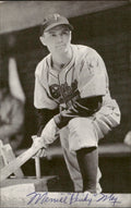 Pinky May Phillies d. 2000 Signed/Autographed 3x5  Photo 178611