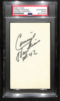 Connie Hawkins HOF Signed/Auto 3x5 Index Card Phoenix Suns PSA/DNA 188574