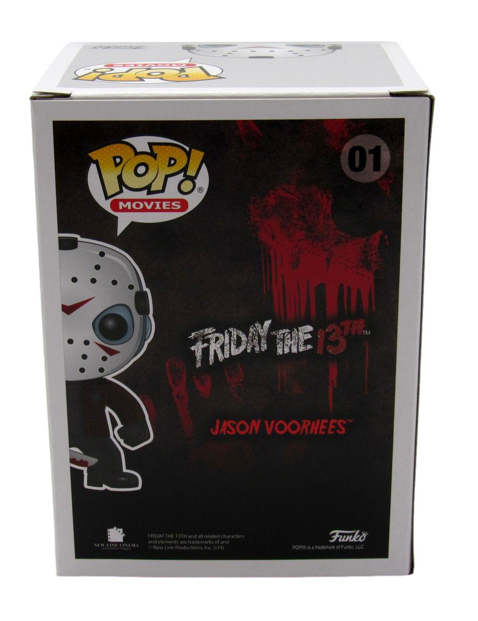 Ari Lehman Signed/Insc Funko Pop! #01 "Friday the 13th" Signed in Red JSA 190712