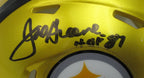Joe Greene HOF Autographed Mini Flash Football Helmet Steelers Beckett