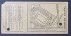 1930 U.S. Military Academy vs. Illinois Proof Ticket 11/8/30 Yankee Stadium