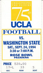 1994 UCLA Bruins vs. Washington State Football Game Ticket Stub 148592