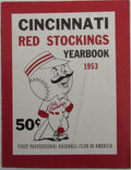 Vintage 1953 Cincinnati Red Stockings Yearbook