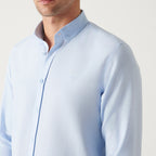 Oxford Regular Fit Shirt // Light Blue