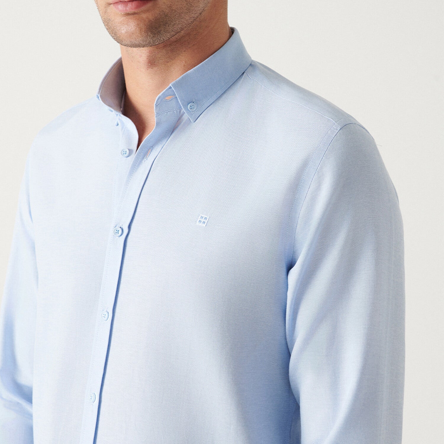 Oxford Regular Fit Shirt // Light Blue