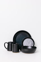 Dusk Dinner Plate - Matte Black - Set of 6
