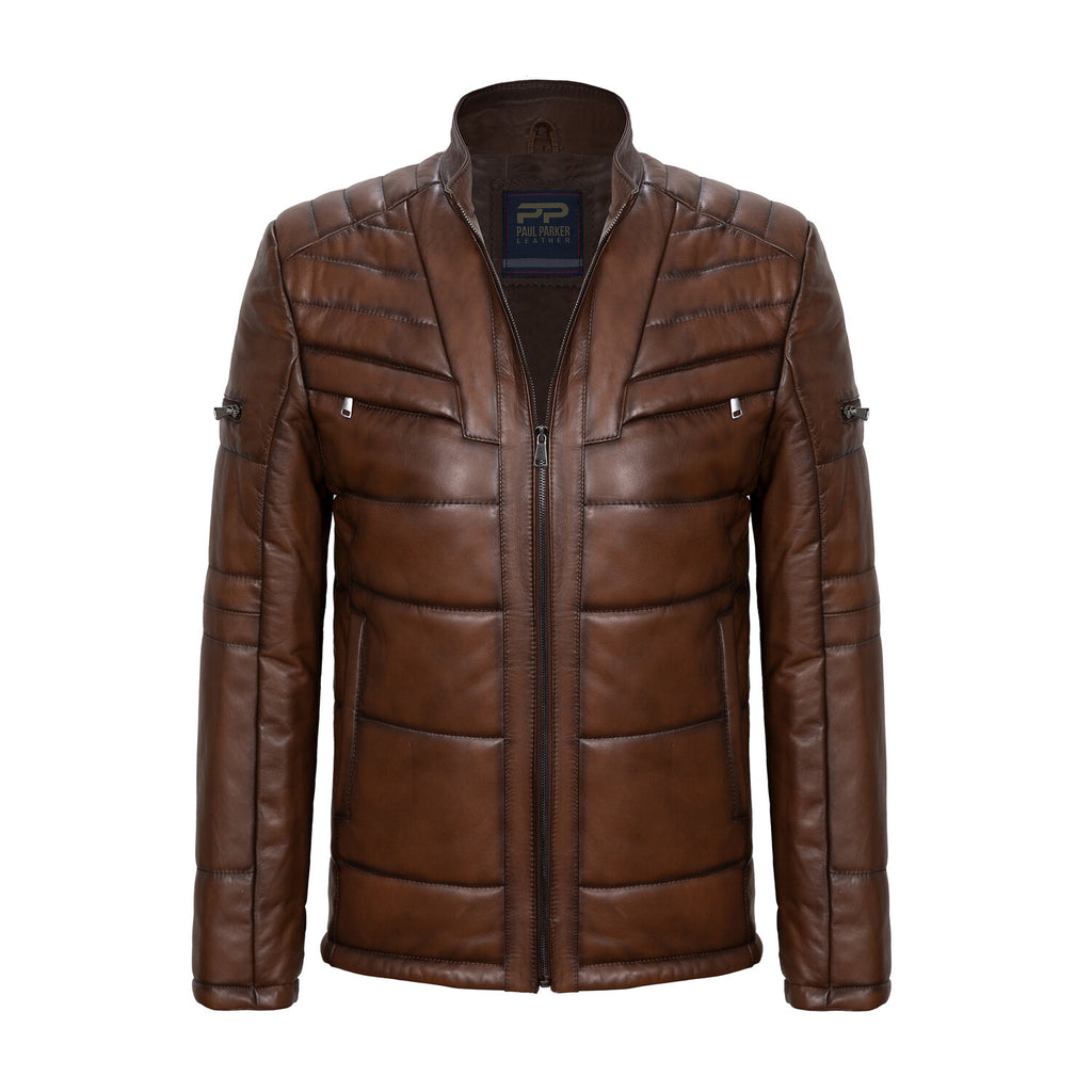Quilted Jacket // Light Brown
