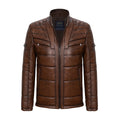 Quilted Jacket // Light Brown