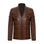 Quilted Jacket // Light Brown