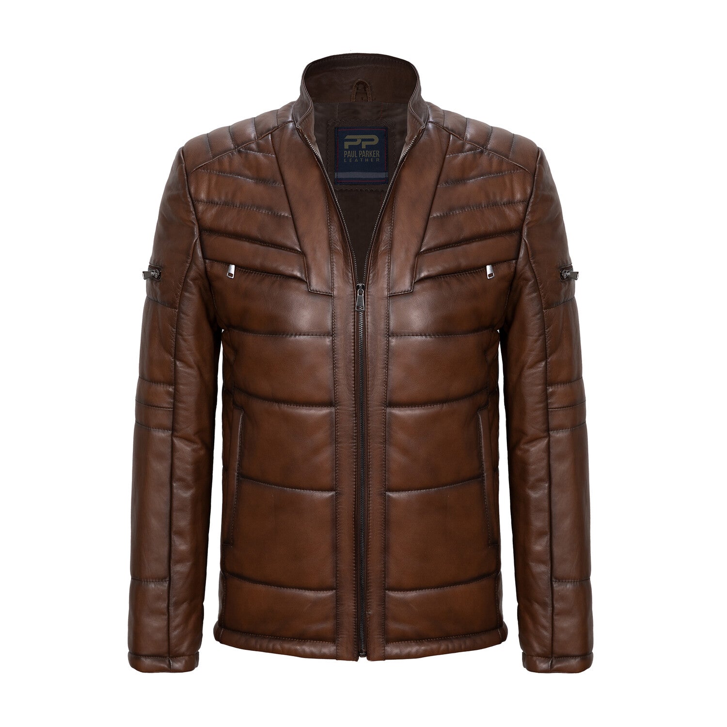 Quilted Jacket // Light Brown