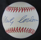 Jim Mann Autographed OML Baseball Houston Astros 179492