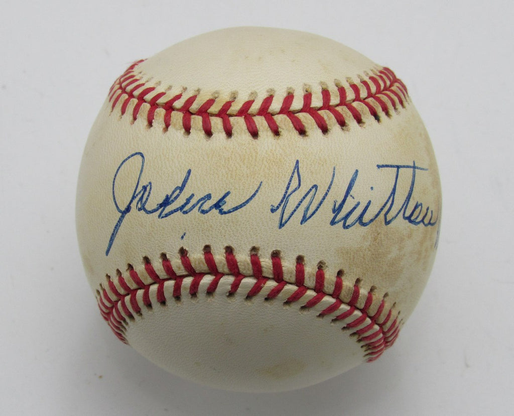 Whit Wyatt Autographed/Signed ONL Baseball Brooklyn Dodgers PSA/DNA 191698