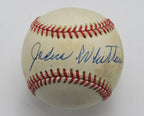 Whit Wyatt Autographed/Signed ONL Baseball Brooklyn Dodgers PSA/DNA 191698