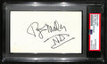 Rip Miller CFB HOF Signed/Auto 3x5 Index Card Notre Dame PSA/DNA 189016