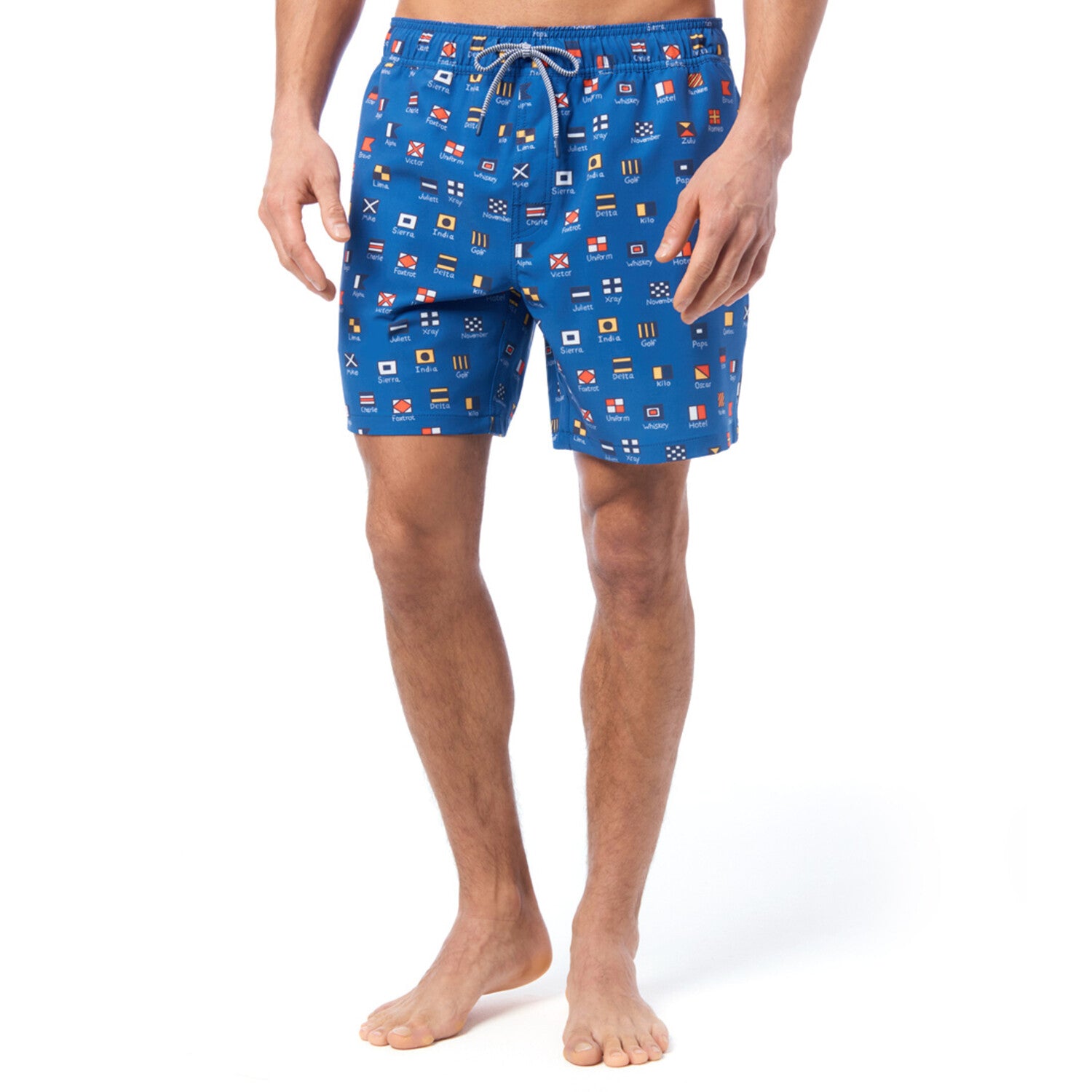 Charlie Foxtrot Swimsuit 7" Inseam // Limoges