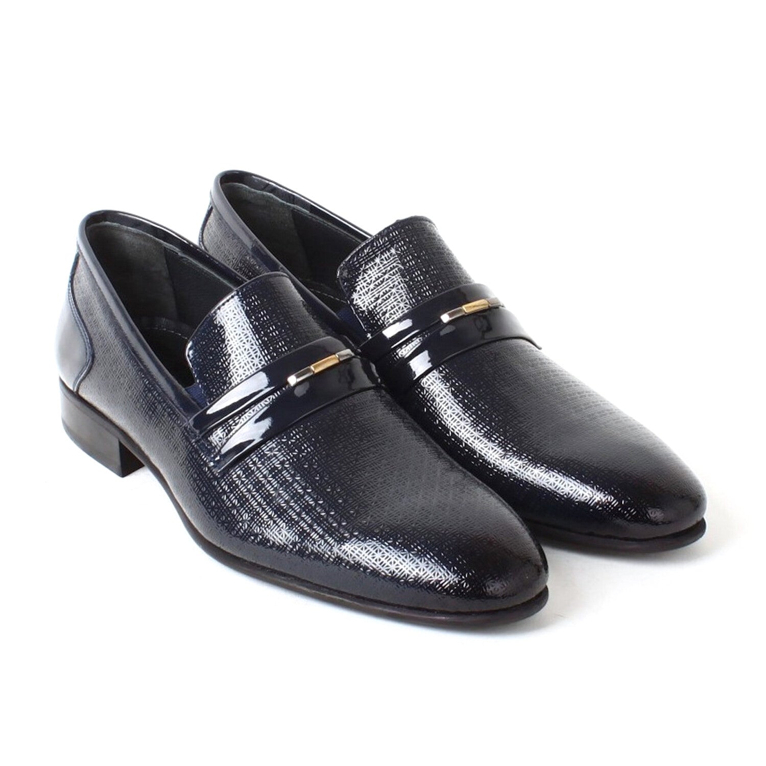 Nelson Dress Shoes // Dark Blue
