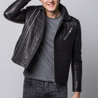 Cael Leather Jacket // Black