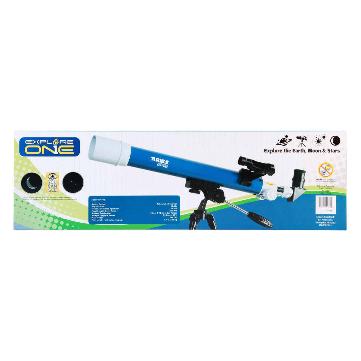 50mm Aries Refractor Telescope
