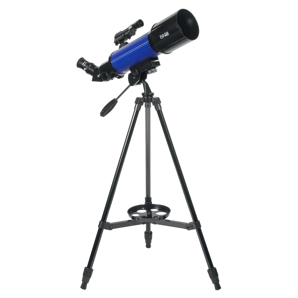 Explore One CF400 70mm Telescope with Carbon Fiber Wrap and AZ Mount – Blue