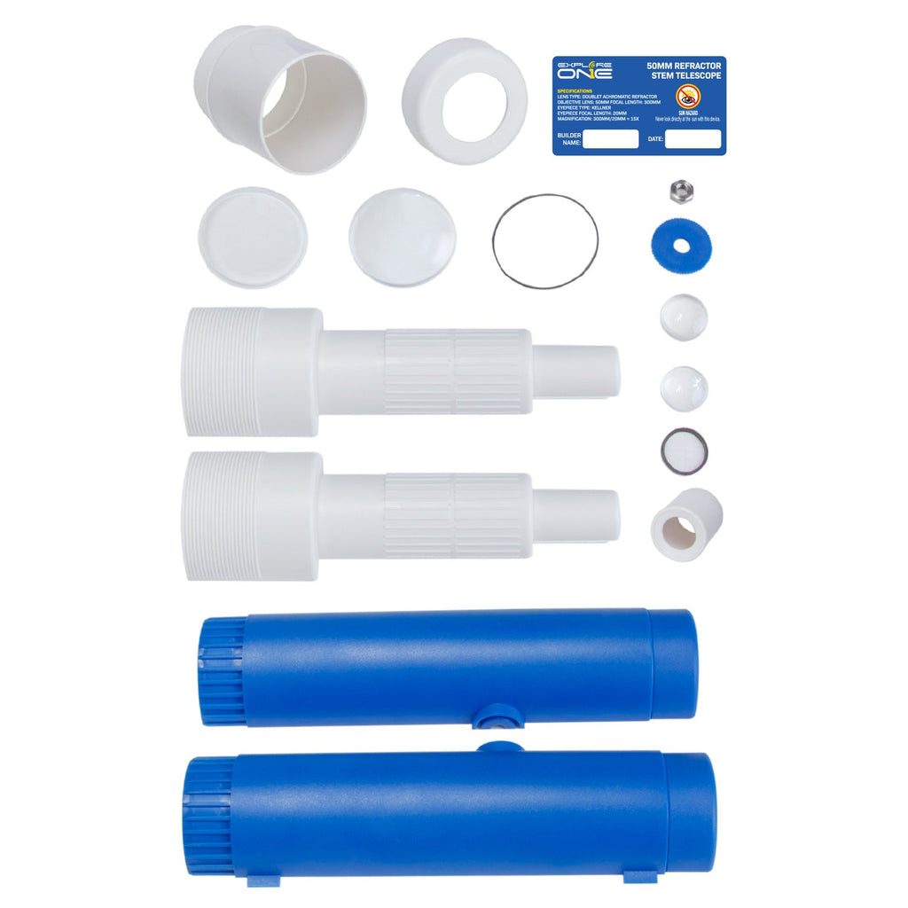 50mm Refractor STEM Telescope Kit