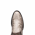 Western Collection Kansas // Python Leather Cowboy Boot // Natural