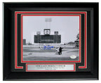 Jim Bunning HOF Perfect Game  Phillies Signed 8x10 Photo Framed JSA 163454