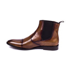 Telsea Chelsea Boots // Cognac