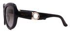 Salvatore Ferragamo Sunglasses SF727S-001-53-20-135 Non-Polarized