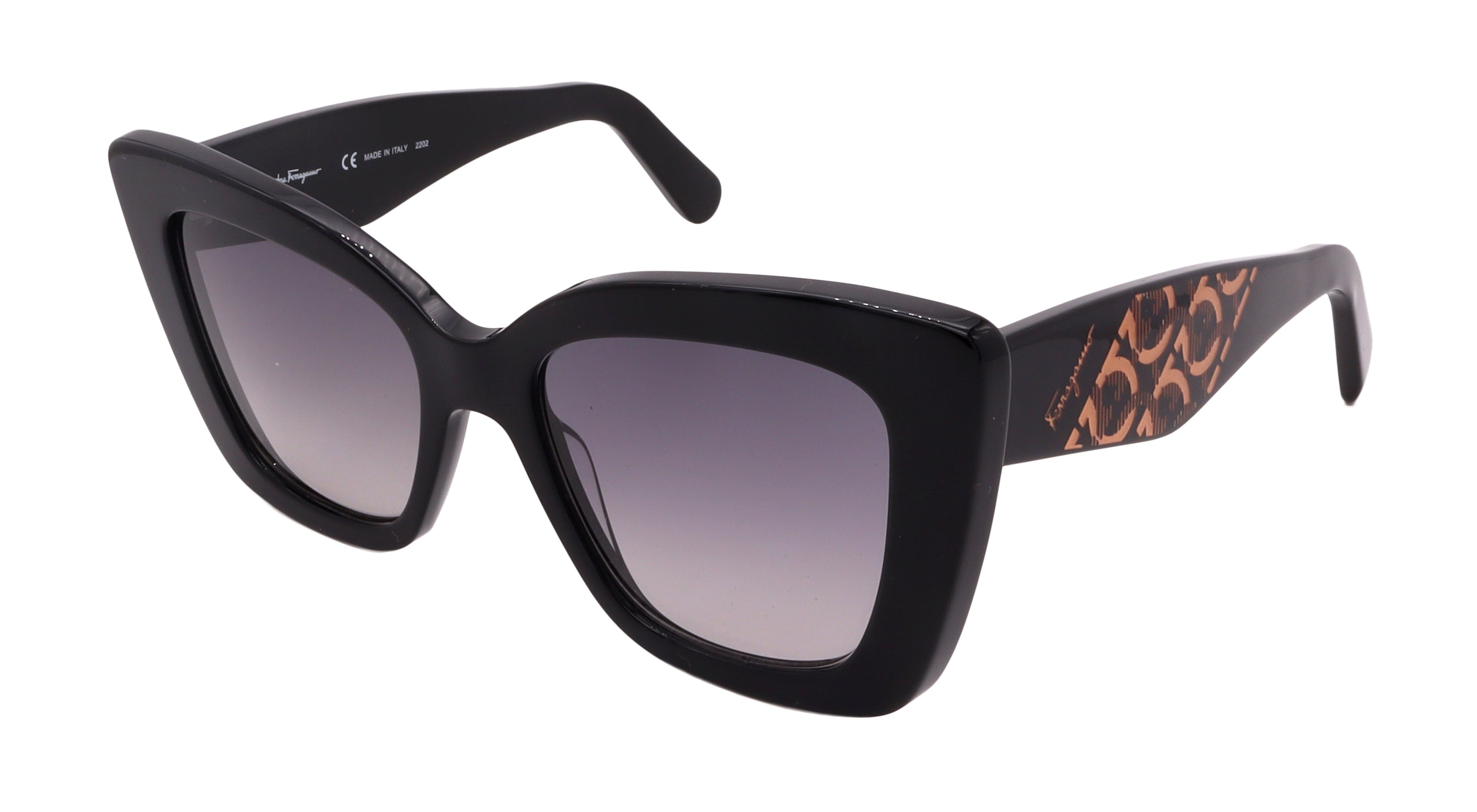 Salvatore Ferragamo Sunglasses SF1023S-001-52-18-145 Non-Polarized