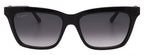 Salvatore Ferragamo Sunglasses SF1027S-001-55-16-140 Non-Polarized