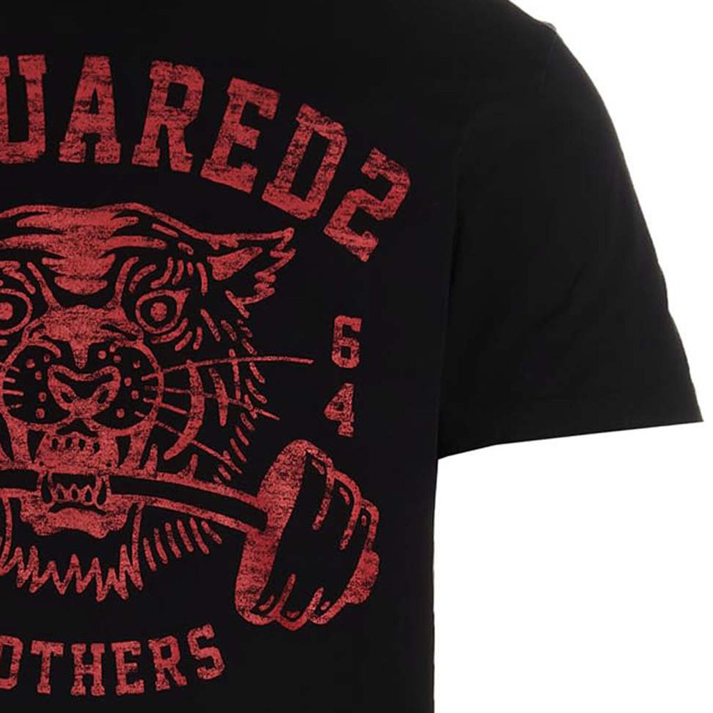 T-Shirt // Black + Red