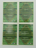 Lot of 4 1996 Topps Prospects Triple Signed Rookie Cards incl.Boone 150126