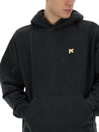 Palm Angels Men "Burning Monogram" Print Sweatshirt