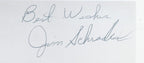 Jim Schrader Eagles Redskins Notre Dame RARE Signed  8x10 Photo JSA 156984