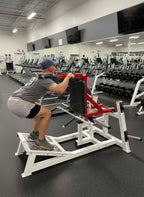 Plate Loaded Power Squat & Hack Squat (V-Squat) Machine (New)