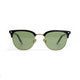 Black + Gold Stainless Steel / Olive Lens