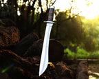 Hand Made J2 Steel Camping Knife, Multi Functional Outdoor Companion & Wood Handle