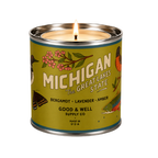 Michigan State Candle