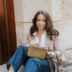 Jane Crossbody Bag | Fatigue Leather