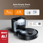 Roborock Q10 X5+ Robot Vacuum and Mop with Auto-Empty Dock